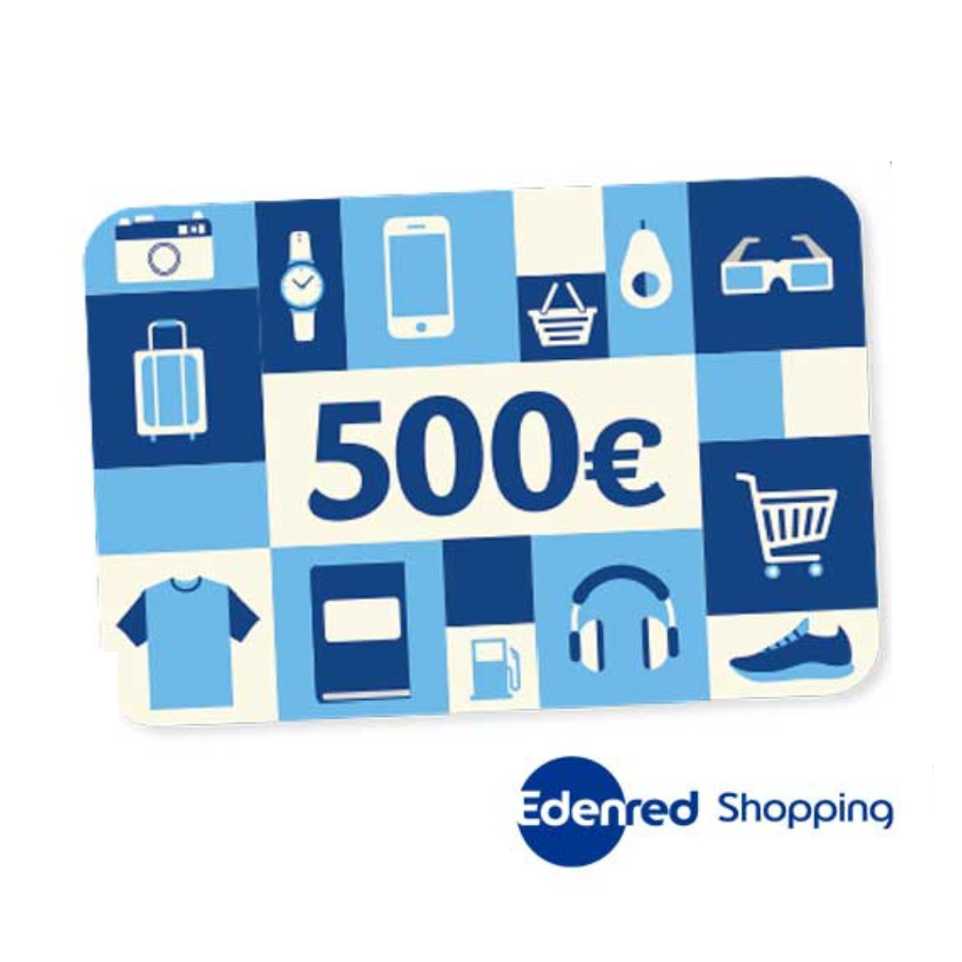 Buono acquisto Edenred Shopping del valore di € 500